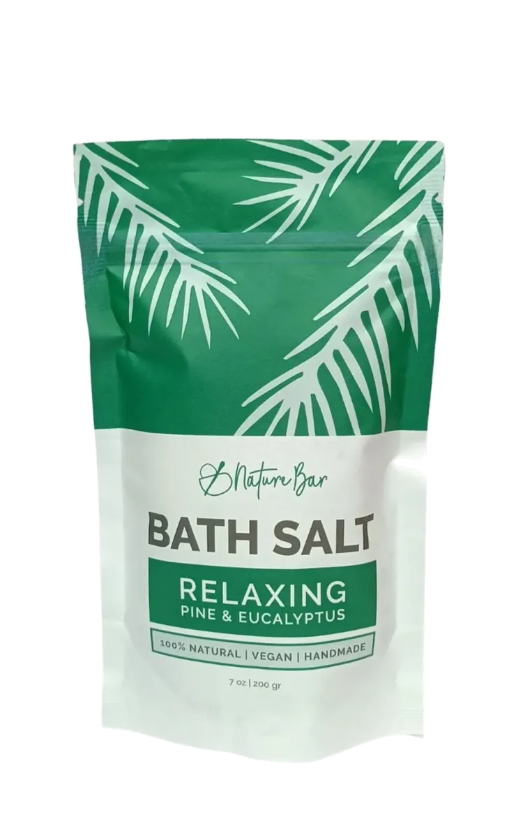 Nature Bar Bath Salts - Relaxing Pine Forest