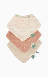 Bandana Bib 3-pack mix