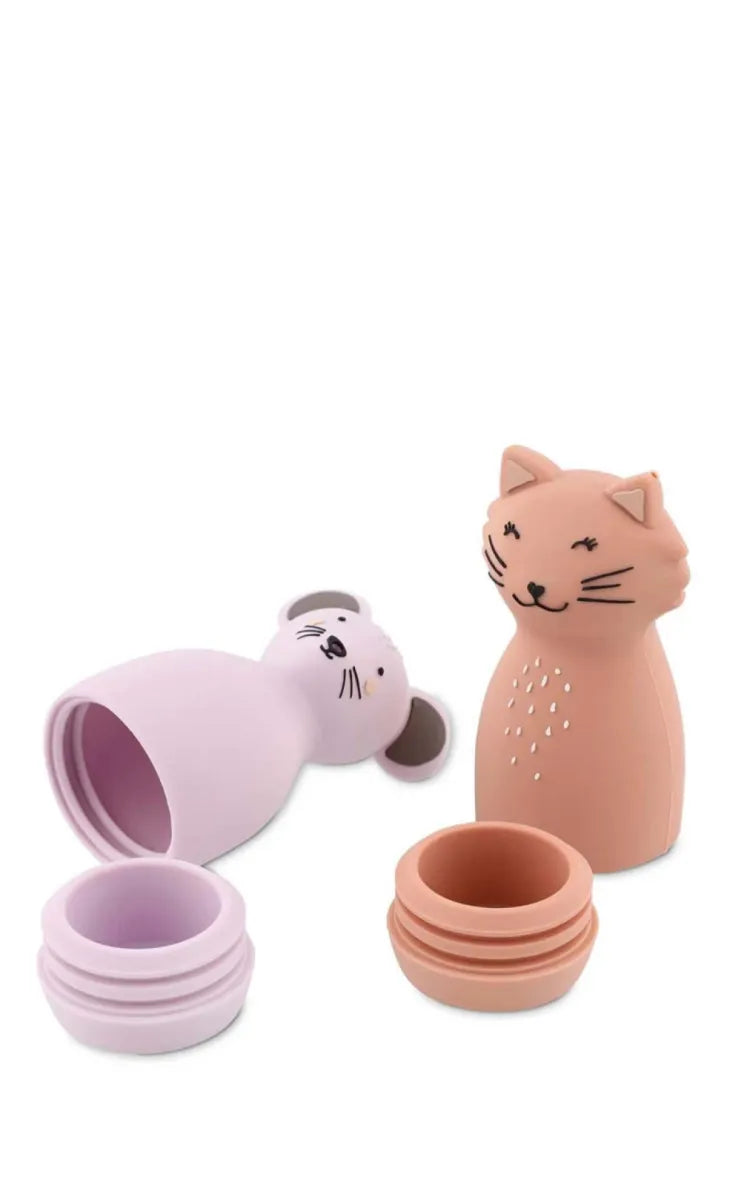 Trixie Bath Toy Mrs Cat & Mrs Mouse