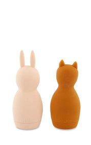 Bath Toy Rabbit & Fox