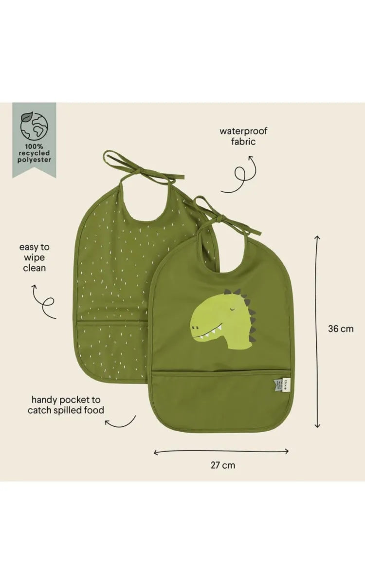 Trixie Bib Waterproof Mr Dino