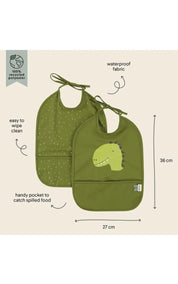 Trixie Bib Waterproof Mr Dino