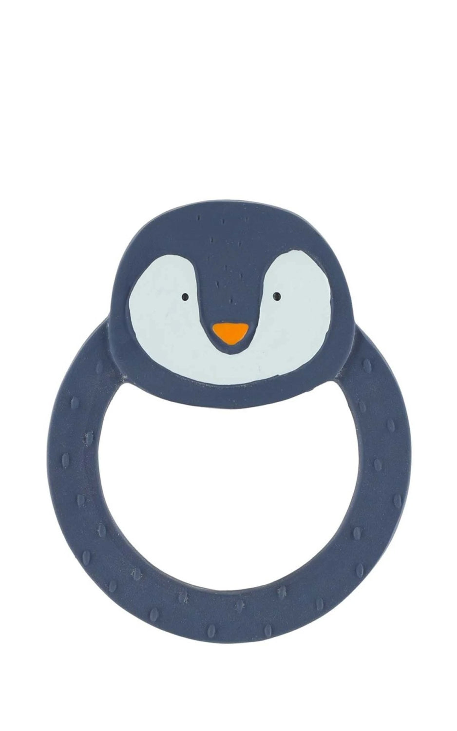 Bite Ring Natural Rubber Mr Penguin