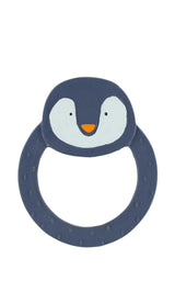 Bite Ring Natural Rubber Mr Penguin