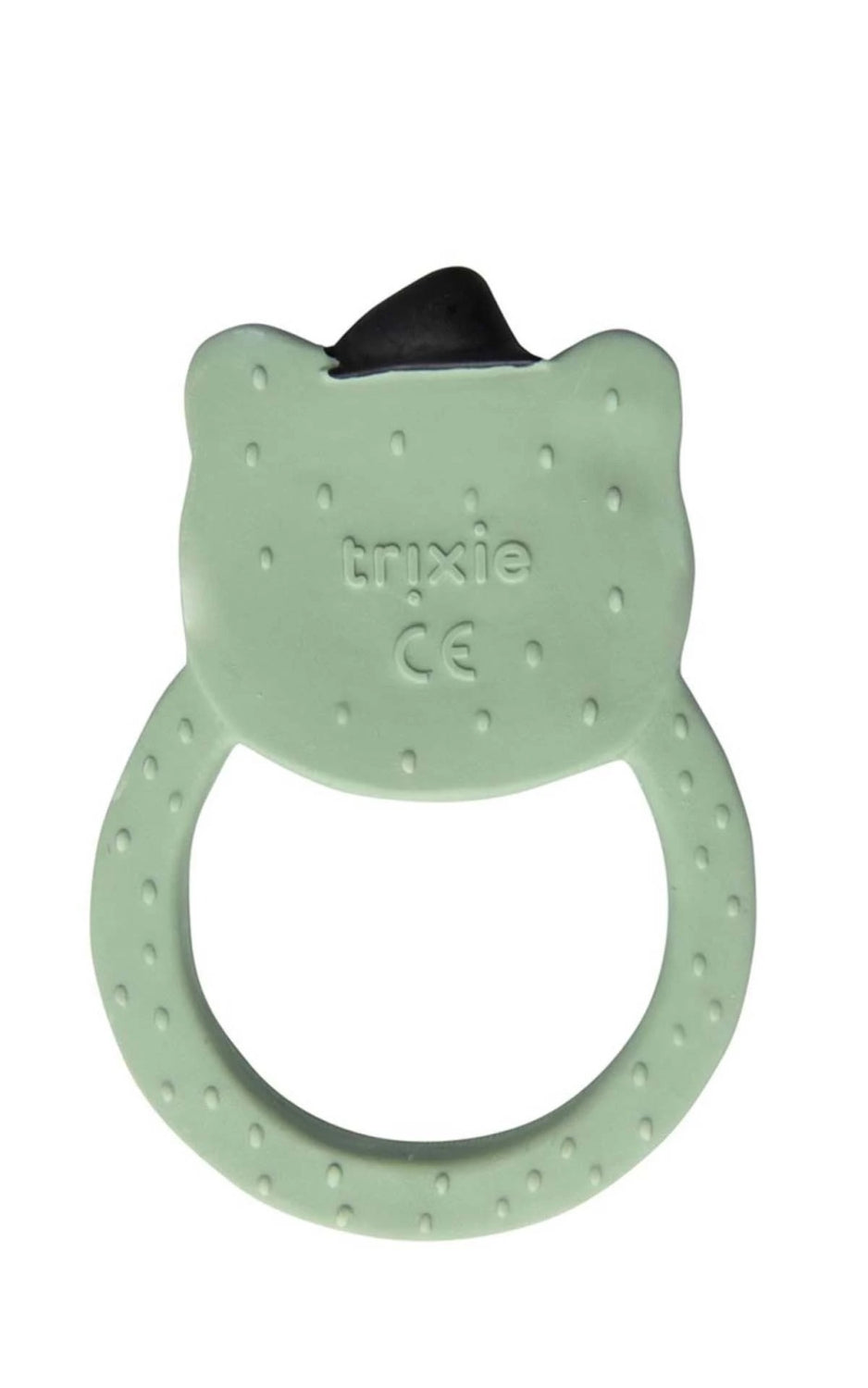 Bite Ring Natural Rubber Mr Polar Bear