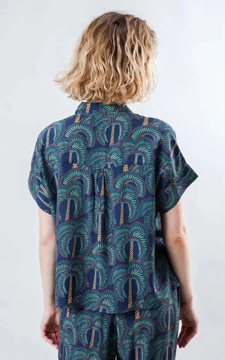 Brava Fabrics Blouse Aloha Borneo Batwing