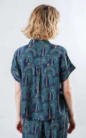 Brava Fabrics Blouse Aloha Borneo Batwing