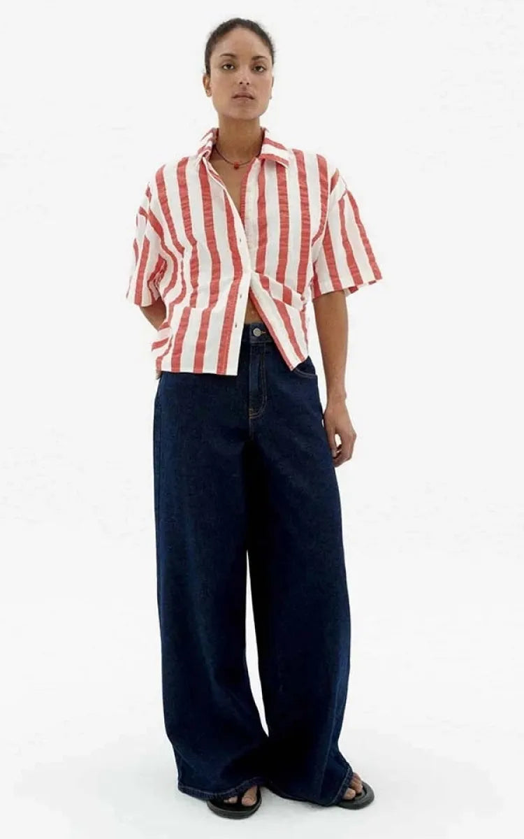 Thinking MU Blouse Anna Striped