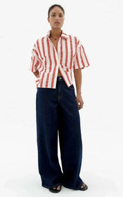 Thinking MU Blouse Anna Striped