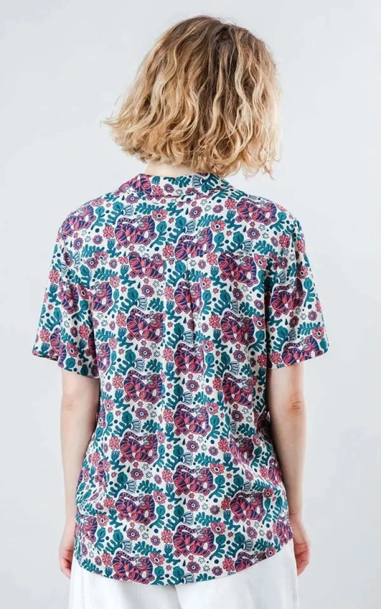 Brava Fabrics Blouse Asis Percales Tigris