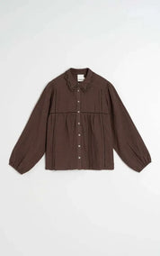 indi & cold Blouse Crochet Neck
