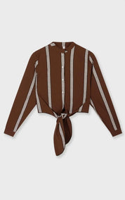 10DAYS Blouse Cropped Knot