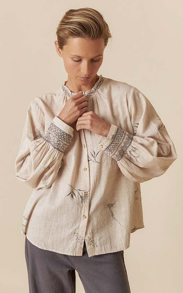 Blouse Flower Print