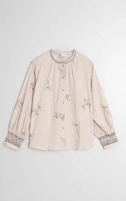 indi & cold Blouse Flower Print