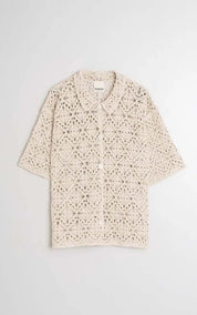 indi & cold Blouse Knitted Crochet