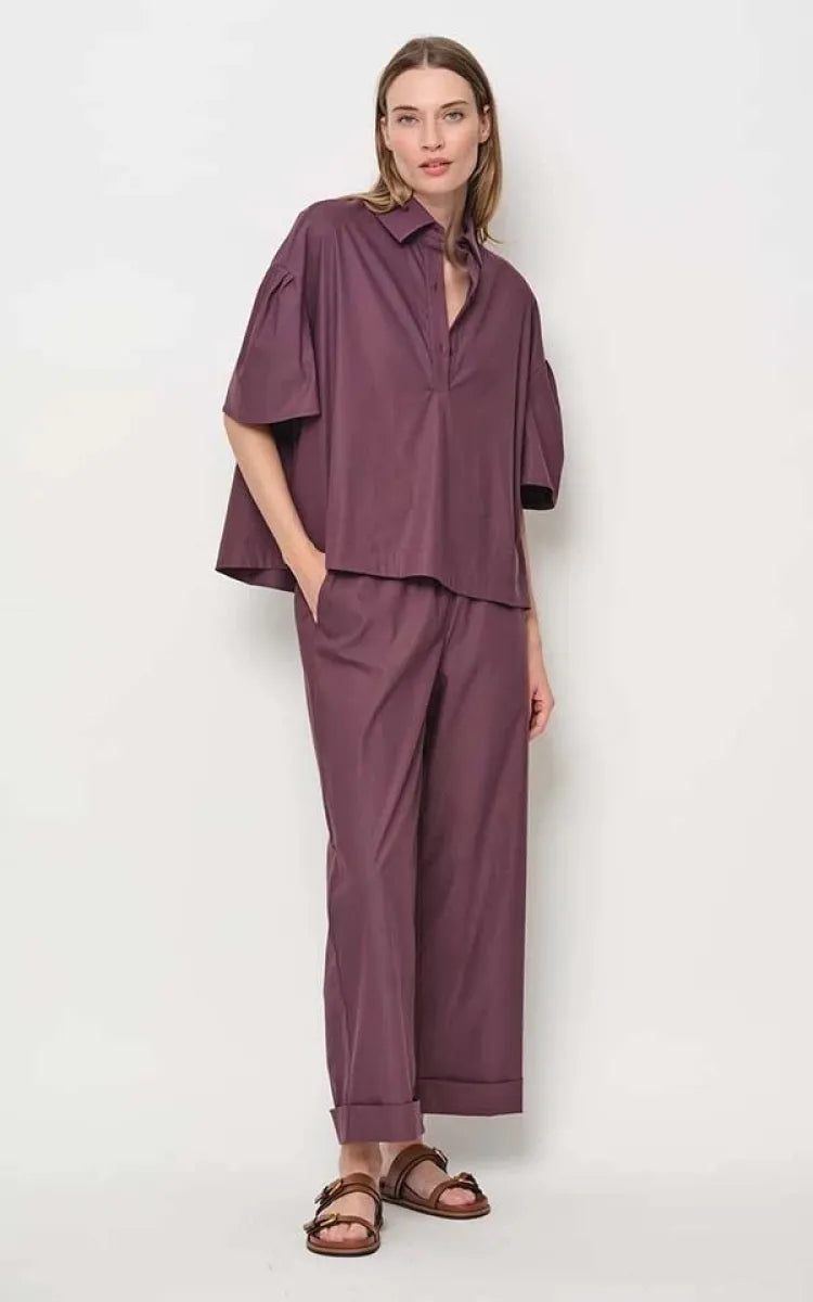 LaSalle Blouse Loose Fit Collar