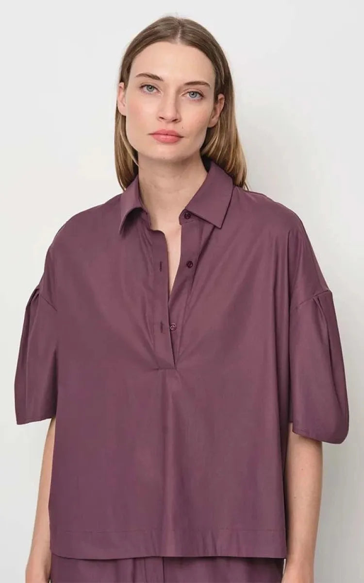 LaSalle Blouse Loose Fit Collar