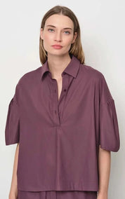 LaSalle Blouse Loose Fit Collar