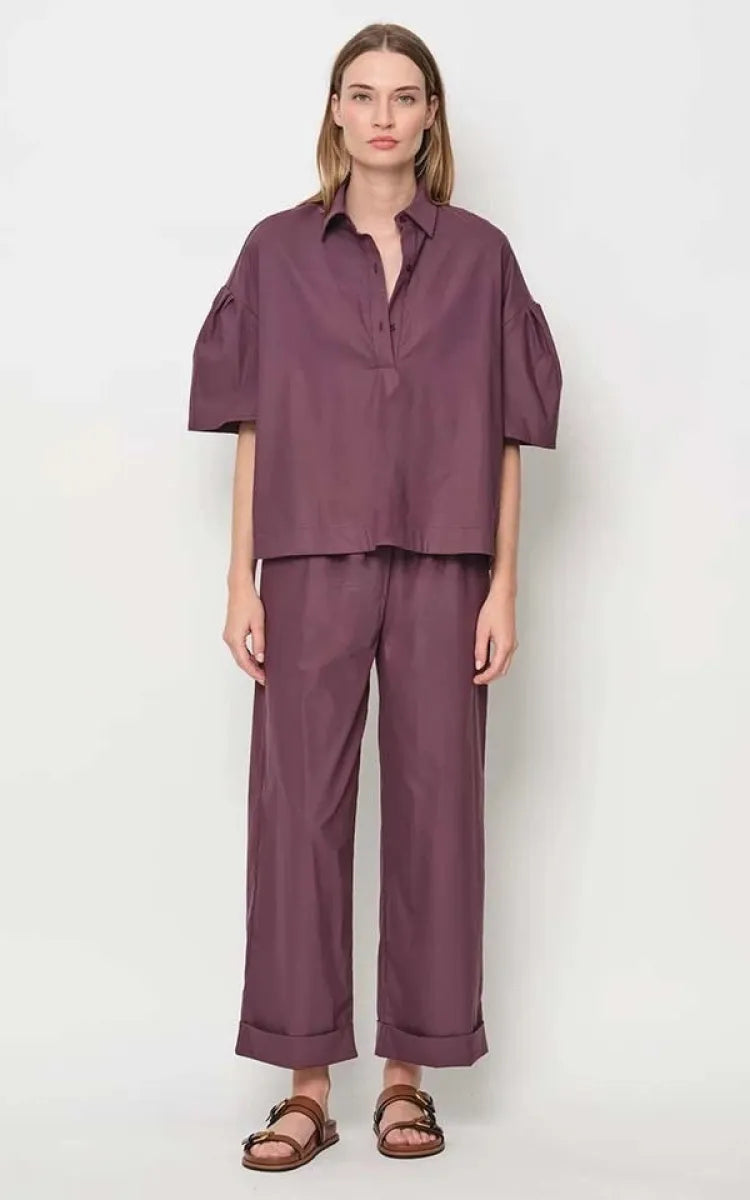 LaSalle Blouse Loose Fit Collar