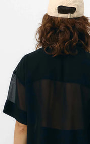 Suite13 LAB Blouse Minab Chiffon Black