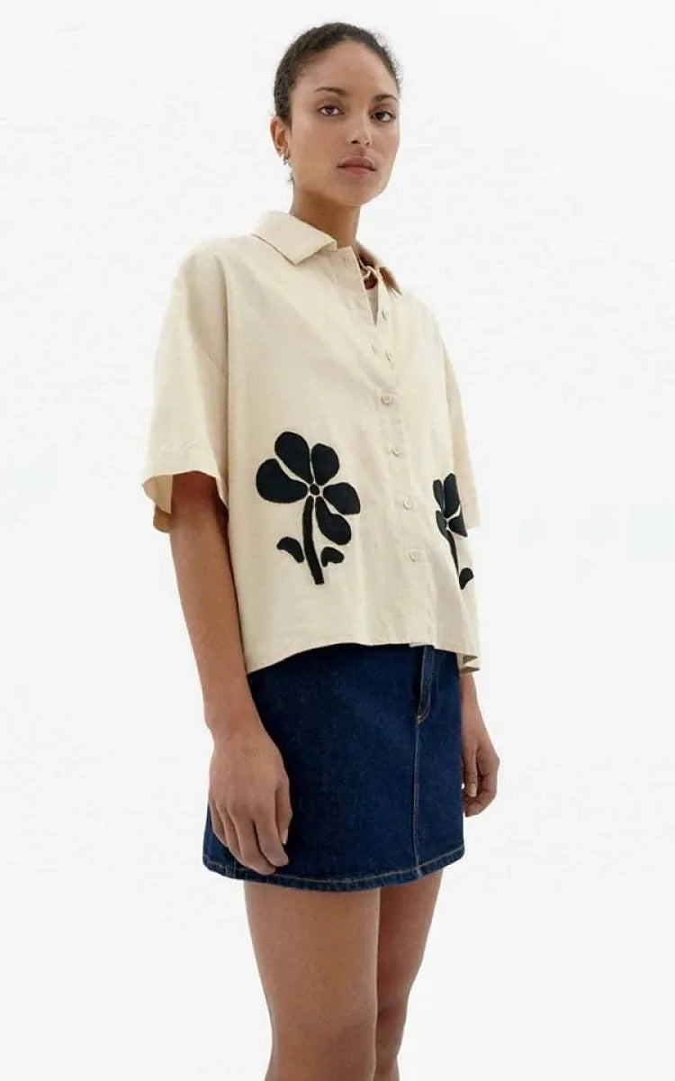 Thinking MU Blouse Patched Anna