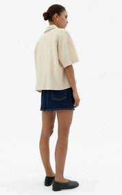 Thinking MU Blouse Patched Anna