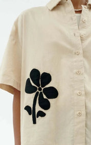 Thinking MU Blouse Patched Anna
