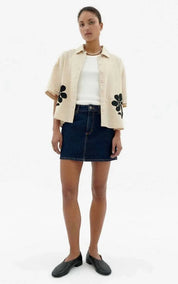 Thinking MU Blouse Patched Anna
