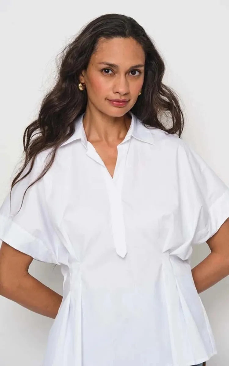 LaSalle Blouse Pleated Waist