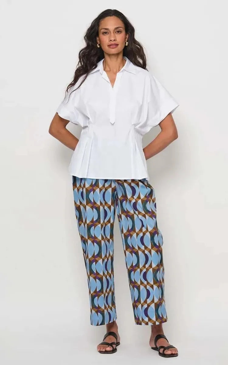 LaSalle Blouse Pleated Waist