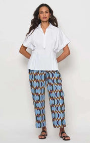 LaSalle Blouse Pleated Waist