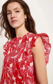 Lanius Blouse Shirt With Flounce