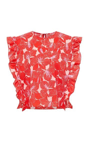 Lanius Blouse Shirt With Flounce