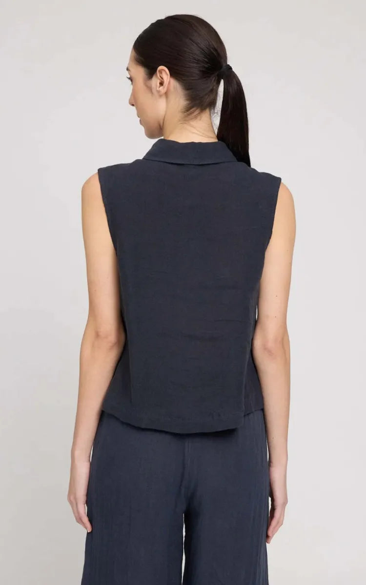 Mazine Blouse Sleeveless Linen