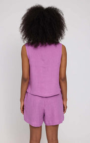 Blouse Sleeveless Linen