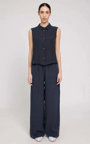 Mazine Blouse Sleeveless Linen