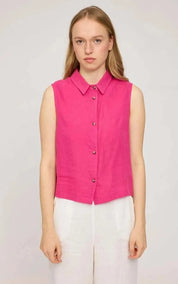 Mazine Blouse Sleeveless Linen