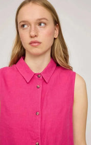 Mazine Blouse Sleeveless Linen