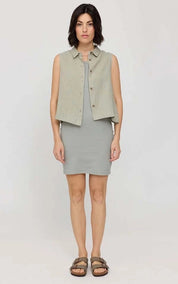 Blouse Sleeveless Linen