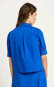 Blouse With Puff Sleeves