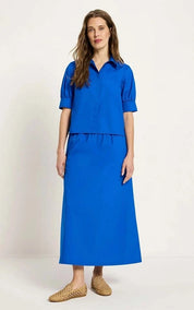 Blouse With Puff Sleeves