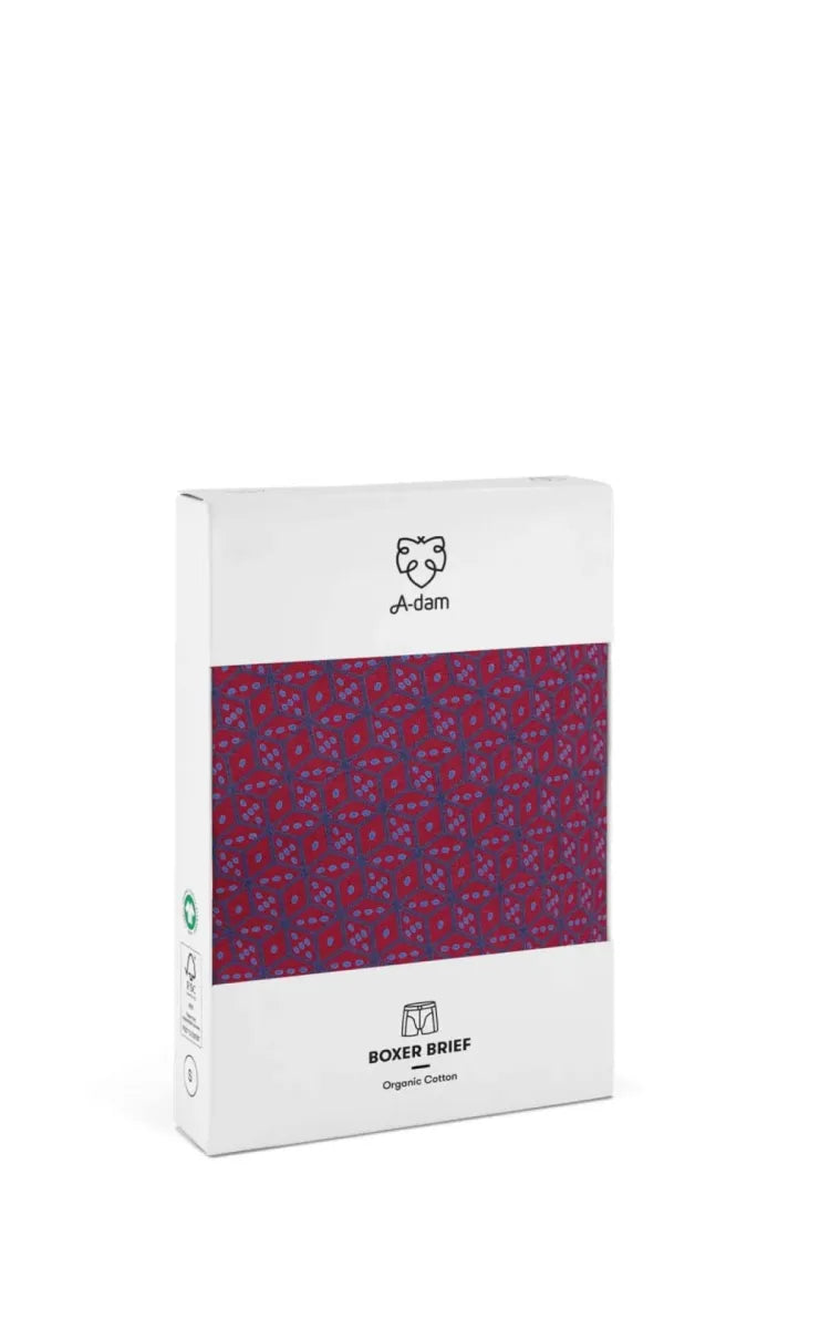 A-dam Underwear Boxer Brief Red Dice