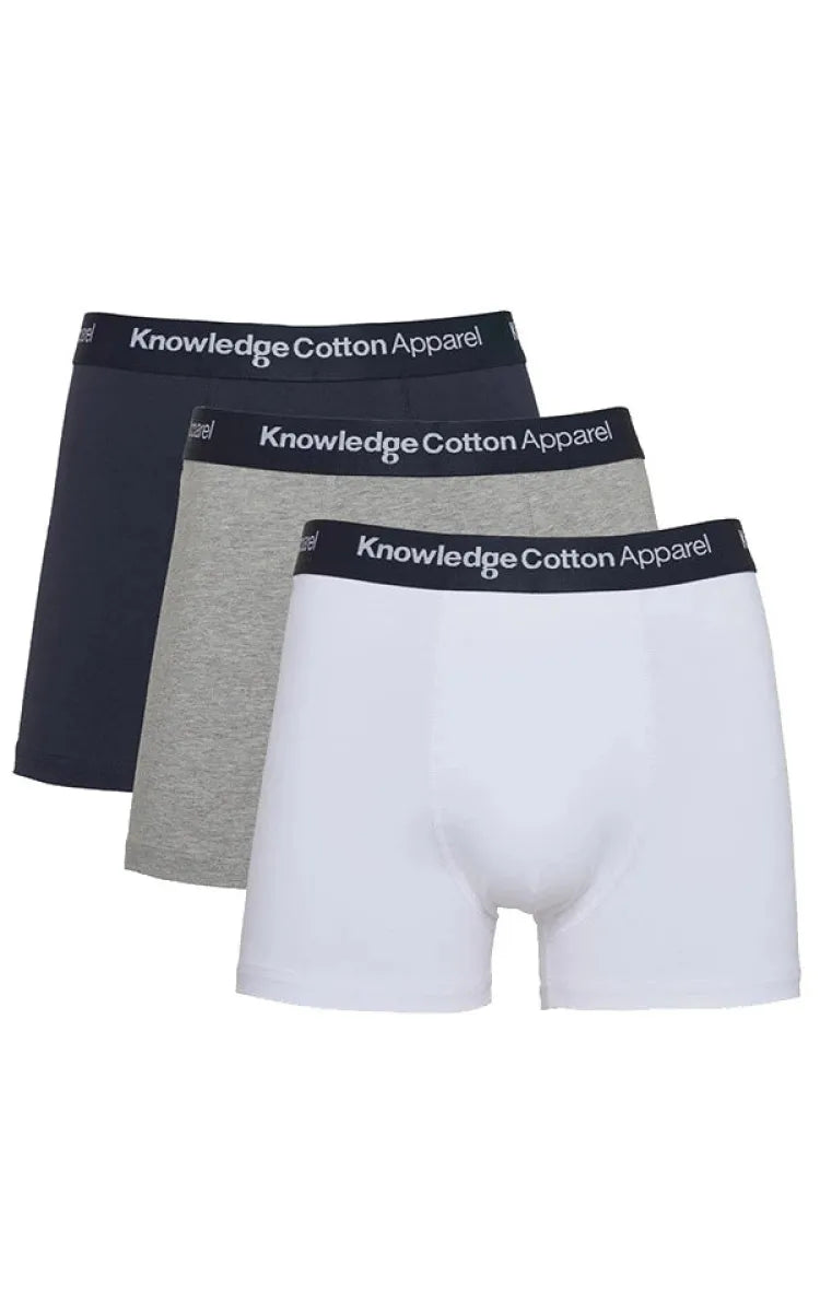 KnowledgeCotton Apparel Boxers 3 Pack