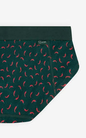 Brief Green Red Peppers