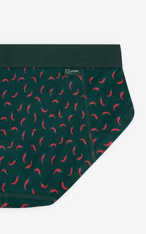 Brief Green Red Peppers