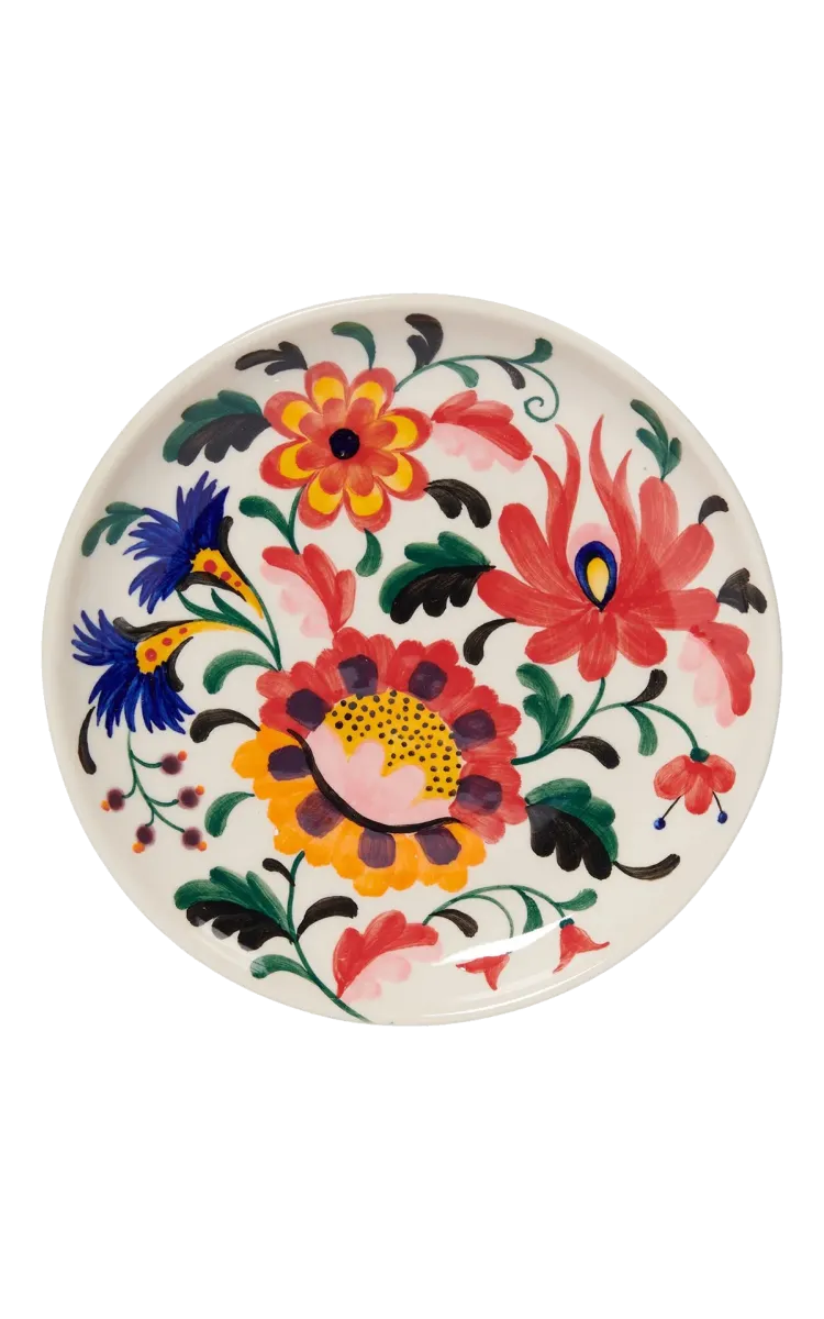 Return to Sender Cake Plate - Bed Of Flowers
