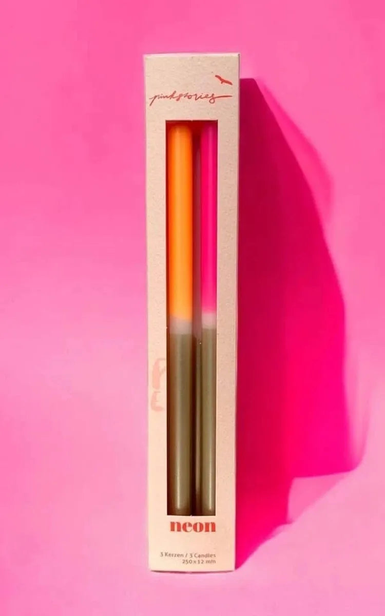 Pink Stories Candle Dip Dye Bling Skinny
