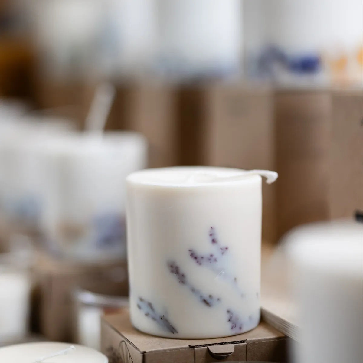 The MUNIO Candle Pillar - Heather
