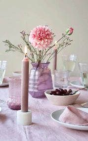 De Weldaad Candle Holder Marble