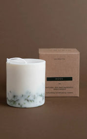 The MUNIO Candle Pillar - Moss